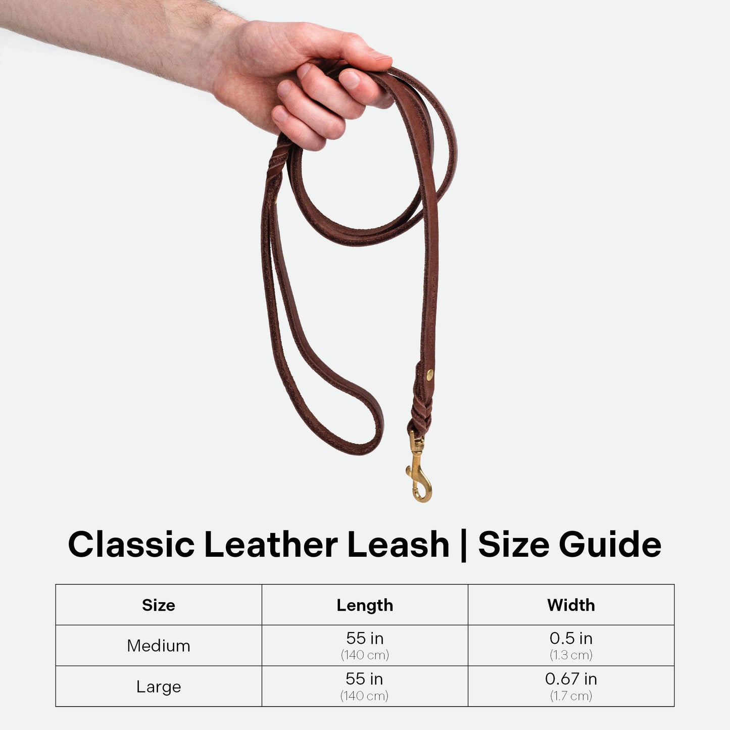 Classic Leather Leash